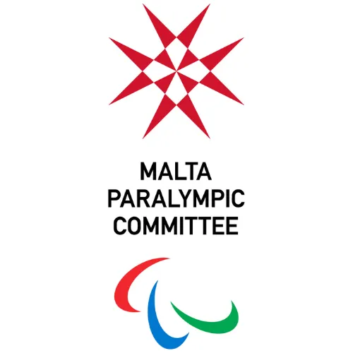 Official logo of the Malta Paralympic Committee, the national governing body for Para Sport in Malta