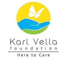 Official logo of Karl Vella Foundation, a nonprofit organization supporting children's mental well-being through psycho-educational programs.