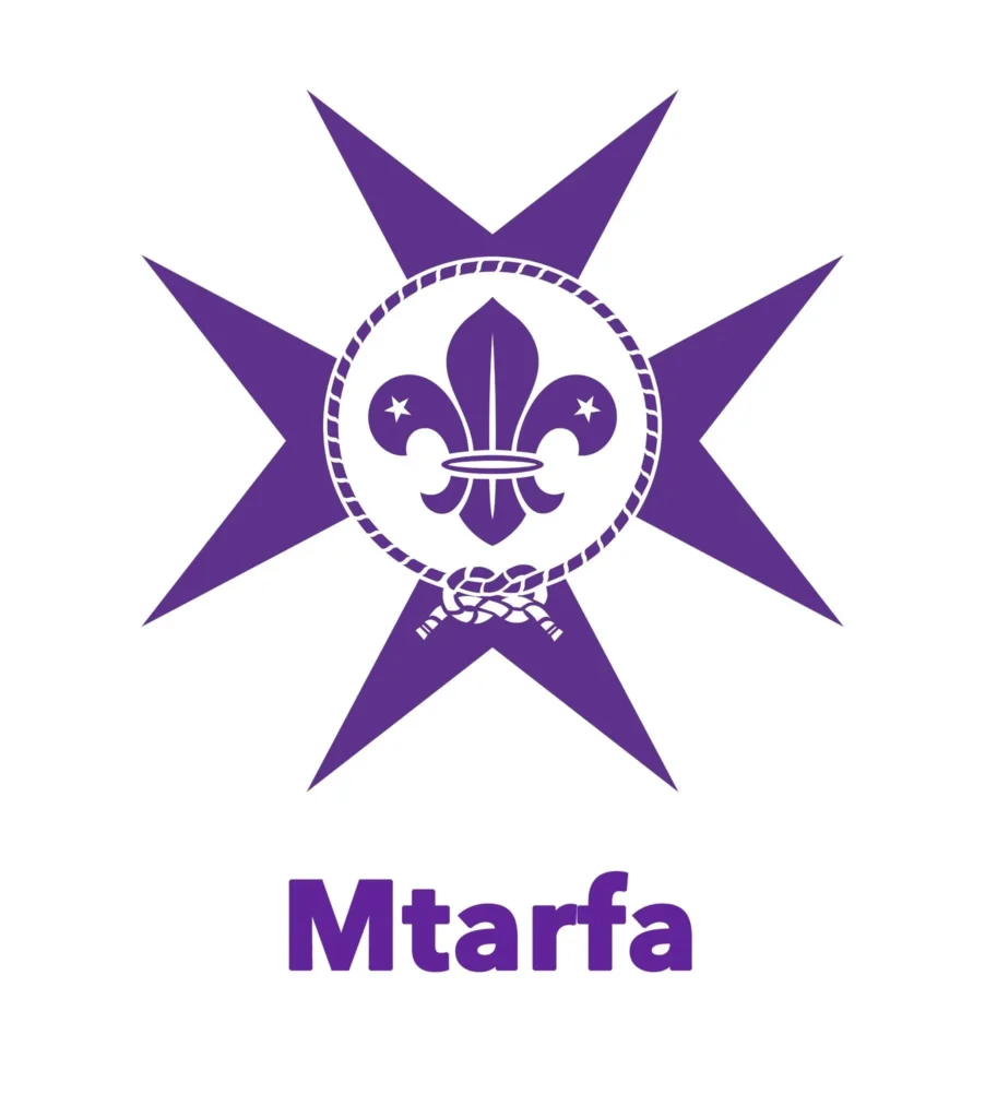 Official logo of Mtarfa Scout Group, a scouting organization based in Mtarfa, Malta.