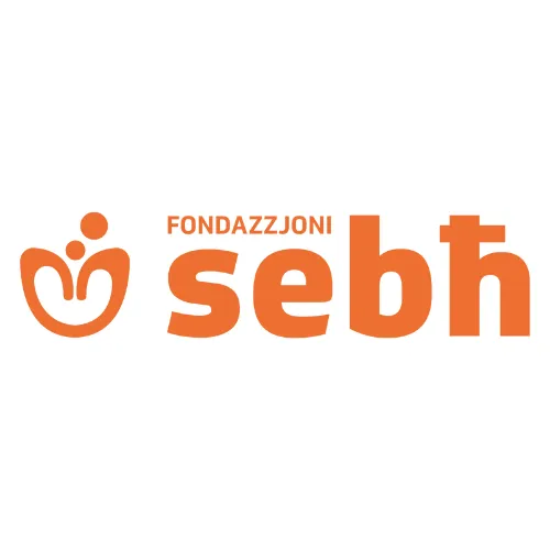 Official logo of Fondazzjoni Sebħ: Dar Sagra Famiglia an organization providing residential care and social support for children and families in Malta.