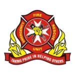 Official logo of the Emergency Fire & Rescue Unit (E.F.R.U.), a voluntary rescue organization in Malta specializing in fire fighting, first aid, and high-angle rescue.