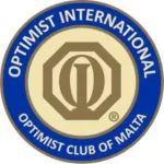 Official logo of the Optimist Club of Malta, supporting children's education through the Ikber Magħna Project. This image represents the official logo of the Optimist Club of Malta, a nonprofit organization committed to supporting youth development. The Ikber Magħna Project encourages children aged 8 to 10 to participate in educational and extracurricular activities after school. The project provides a safe and supportive environment where children can complete their homework, learn new skills, and enjoy time with dedicated volunteers. The club's mission is to inspire positive growth and learning through community involvement.