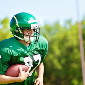 I would like to support young athletes in frame football activities!