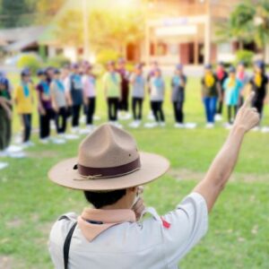 I wanna help in leading young minds with Mtarfa Scout Group